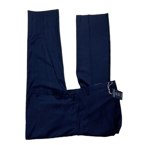 Ralph Lauren Suit Pants Men 52x52 Flat Front Wool Casual Business Officewear NWT - Picture 6 of 13